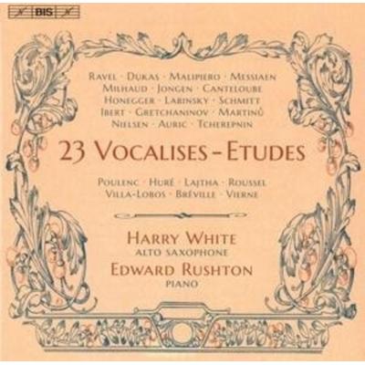 23 Vocalises-Etudes - Harry White,Edward Rushton, CD