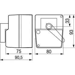 Stellmotor Belimo 5.24, 3-Punkt, 24 V, 10 Nm
