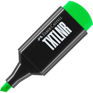 Faber-Castell Textmarker TXTLNR, Strichbreite 1 - 5mm, Superfluorescent, grün