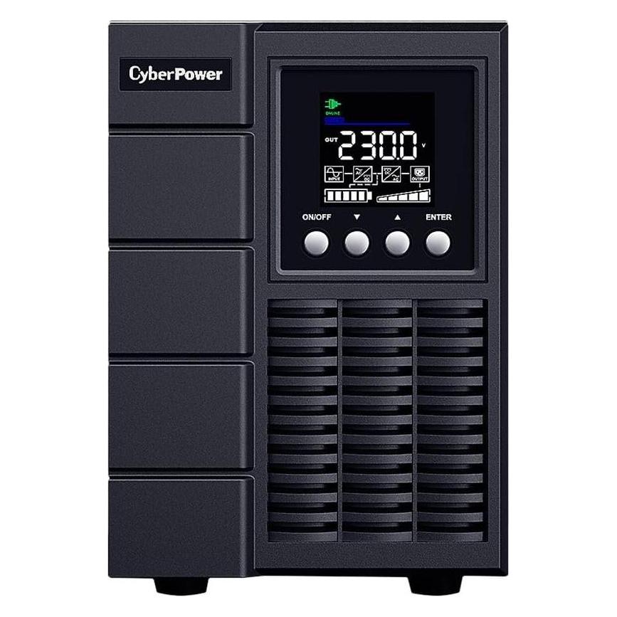 Cyberpower OLS1500EA-DE Doppelwandler USV 1500VA/1350W LCD SNMP Slot dt.Software (1500 VA, 1350 W, Online-Doppelwandler USV) (OLS1500EA-DE)