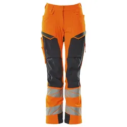 Dame Warn Stretchbundhose K2 ACCELERATESAFE - 76C42 - orange/schwarzblau