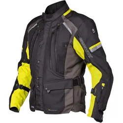 Germot Sydney Herren Motorradjacke - schwarz-gelb - S