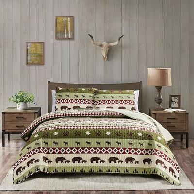 LCM Home Fashions, Inc. Yosemite Quilt Set - Twin