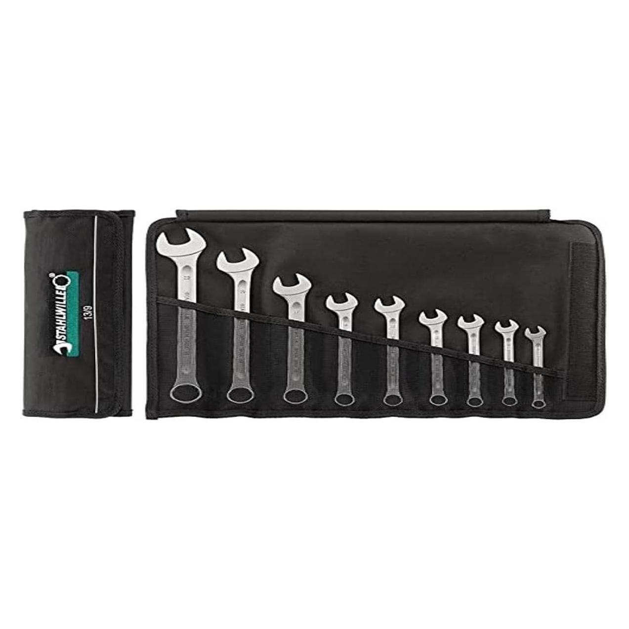Stahlwille Ring-Maulschlüsselsatz OPEN-BOX 13a/20 (1 1/16", 1 1/4", 1 1/8", 1", 1/2", 1/4", 11/16", 11/32", 13/16", 15/16", 19/32", 25/32", 3/4", 3/8", 5/16", 5/8", 7/16", 7/8", 9/16", 9/32") (96404804)