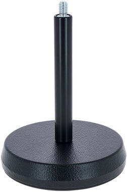 K&M 232BK Table Microphone Stand Schwarz