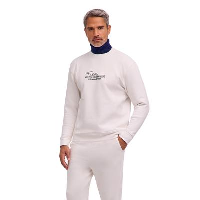 Kapuzenpullover FALKE "FALKE Hoodie", Herren, Gr. S, off, weiß (2040), Pullover Kapuzenpullover