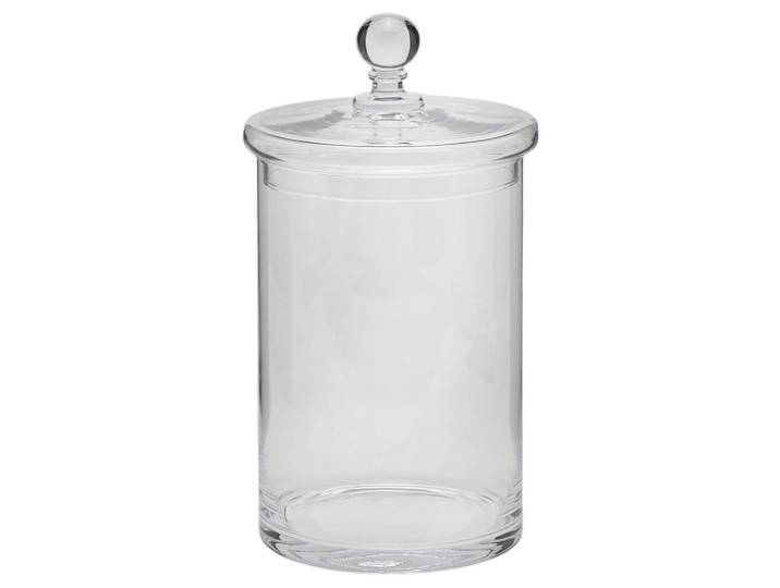 Dose Glas mit Deckel B: 29 cm Edg