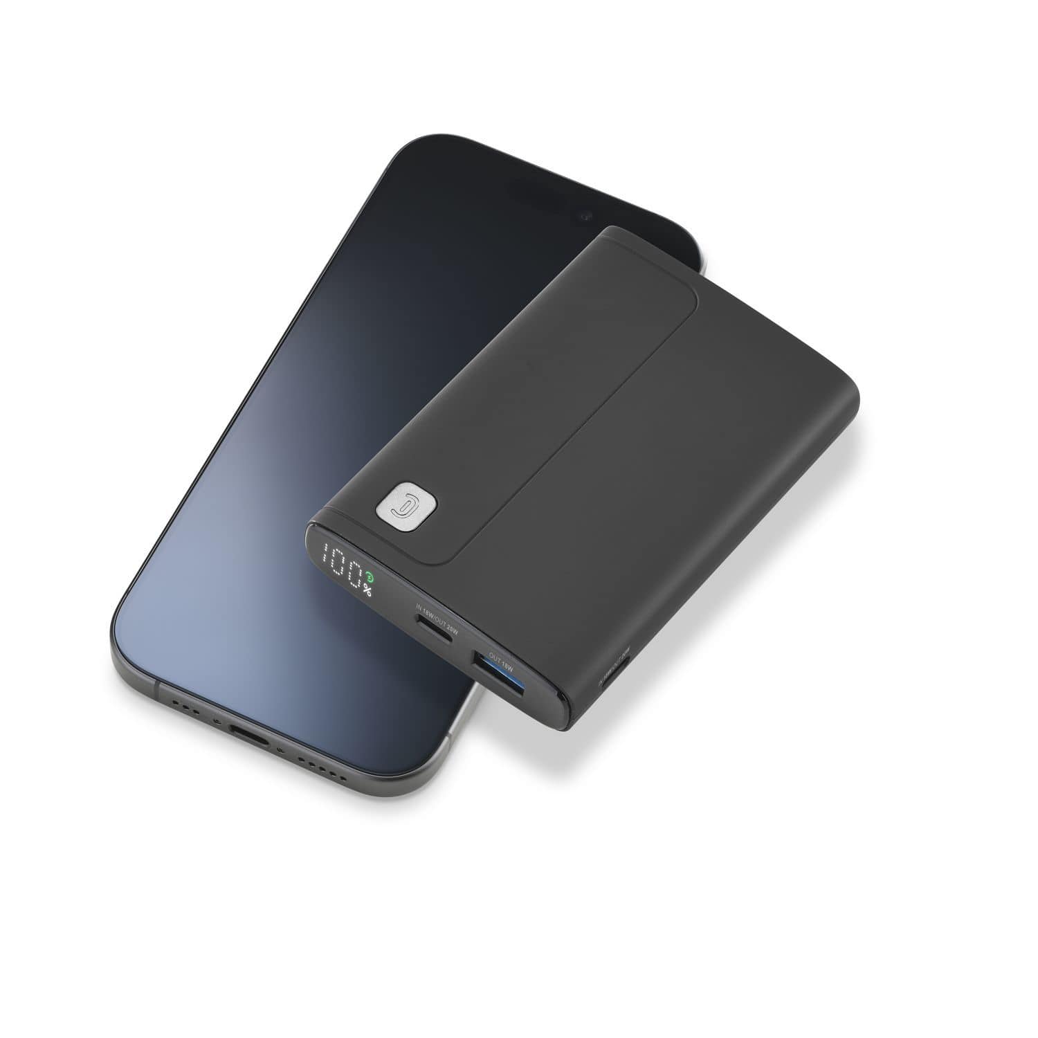 Cellular Line 10000 mAh Powerbank USB Typ-C Elite (Schwarz) 60983