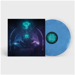 Atomic Fire Records, Schallplatten, Cyan Night Dreams (Blue/White marbled) (Parasite Inc.)