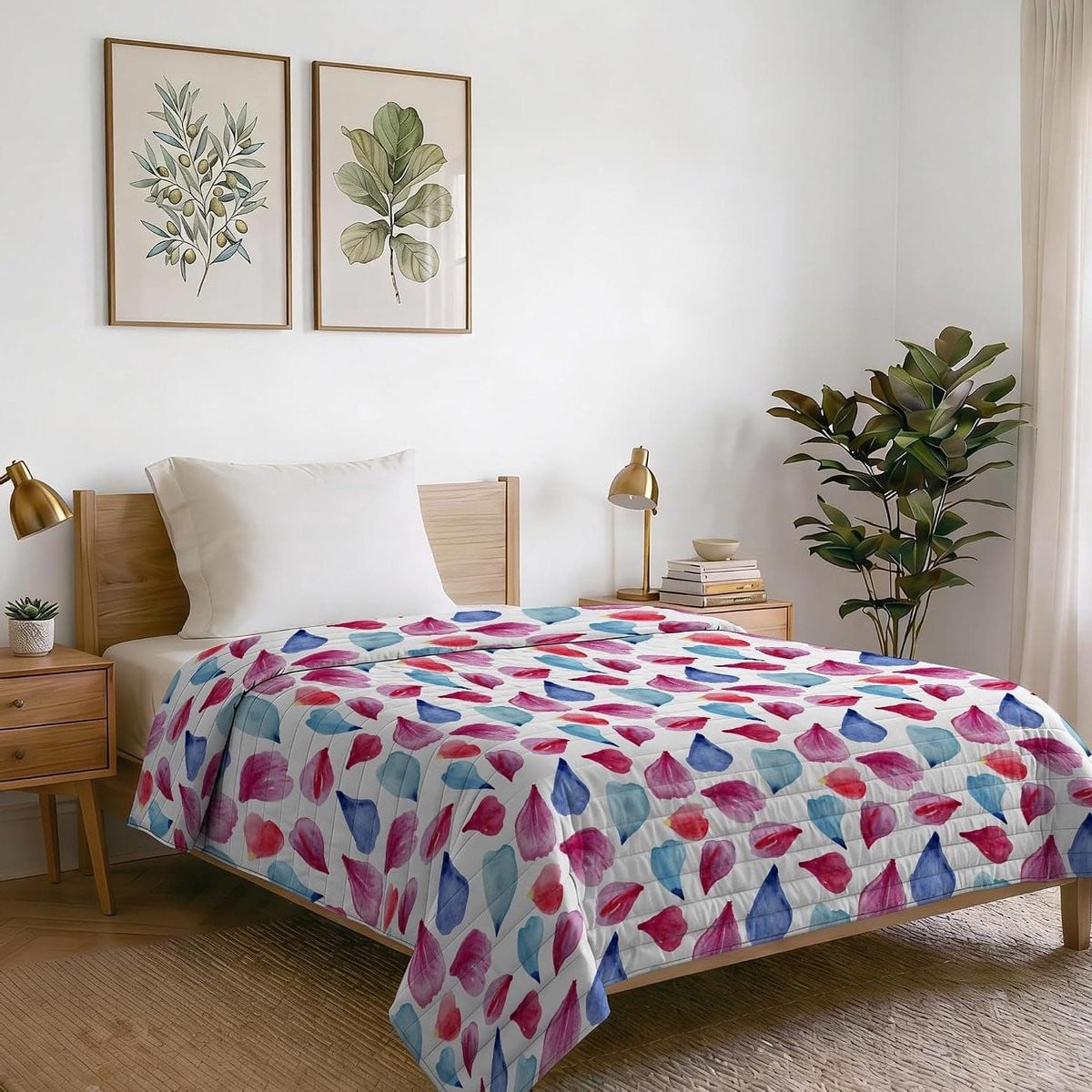 Petali Zomerdekbed Fantasy - Perzikzacht Microvezel - 220 x 270 cm