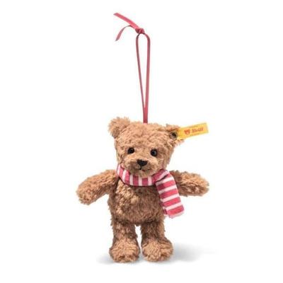 Steiff 114274 - Ben Teddybär Ornament, Weihnachten, Plüsch, 12 cm