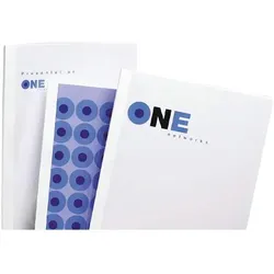 GBC Thermobindemappe »Optimal« bis 15 Blatt weiß, 23.8x31.3 cm
