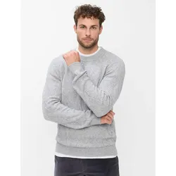 Brax Herren Strickpullover Style BUDDY platin, hellgrau, Gr. M