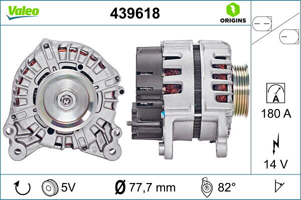Valeo Generator New Original Part 439618 Für Audi