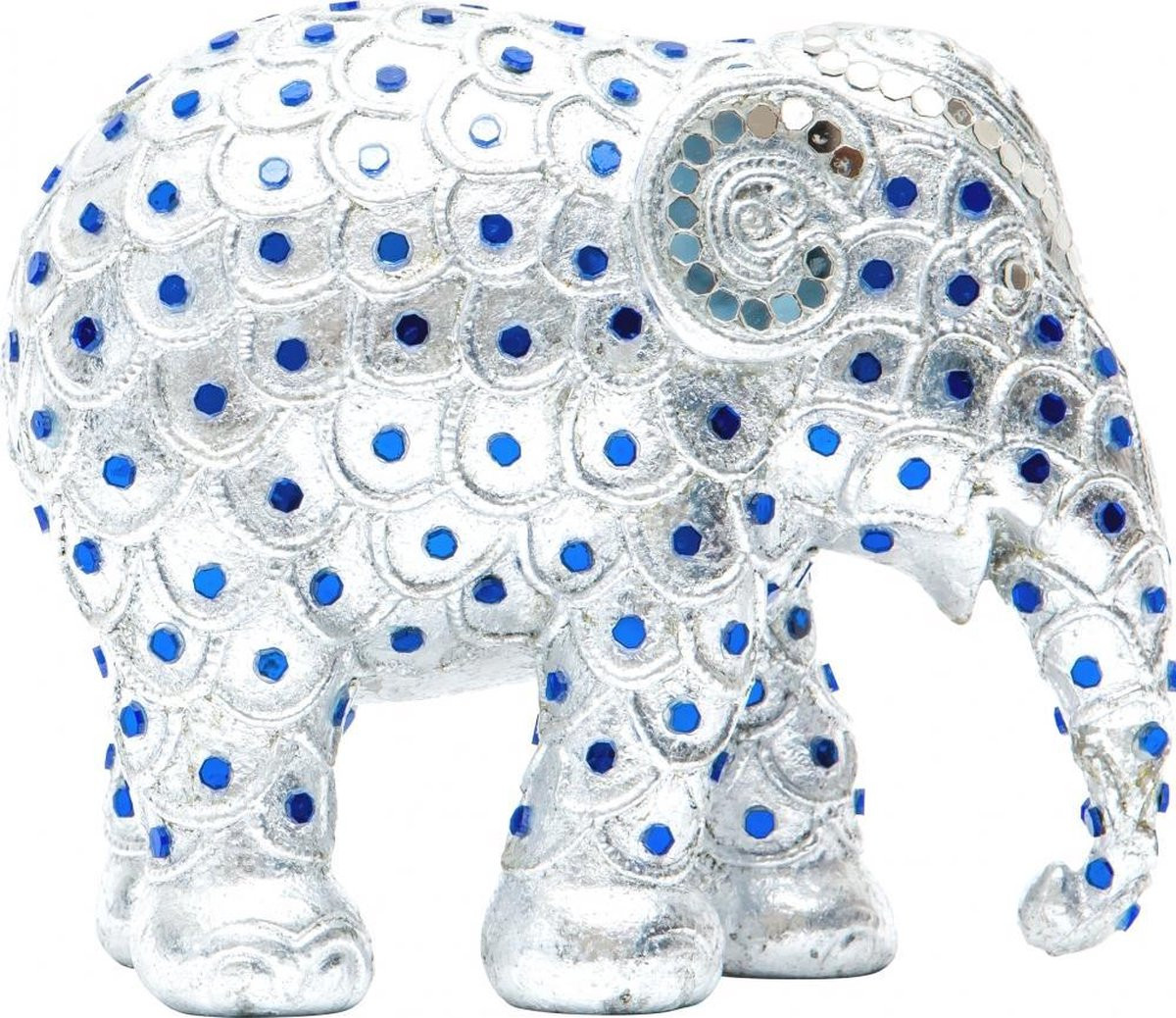 Elephant Parade Ayutthaya Silver Handgemaakt Olifantenstandbeeld 15 cm