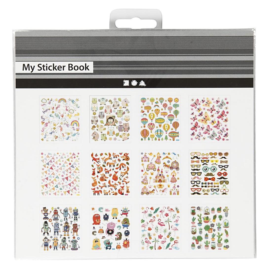 Creativ Company Book of stickers (12 Sticker) (5712854150330)