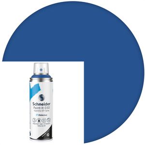 Schneider Sprühfarbe Paint-It 030 Supreme, 200 ml, blau, matt, Acrylspray