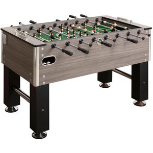 Bandito-Sport Tischkicker Profi Soccer Deluxe, 140 x 134 x 88 cm, eiche-grau, 80 kg