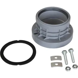 airfit PP-Flansch-Adapter DN 110/110 aus PP, Lochabstand 125-143mm