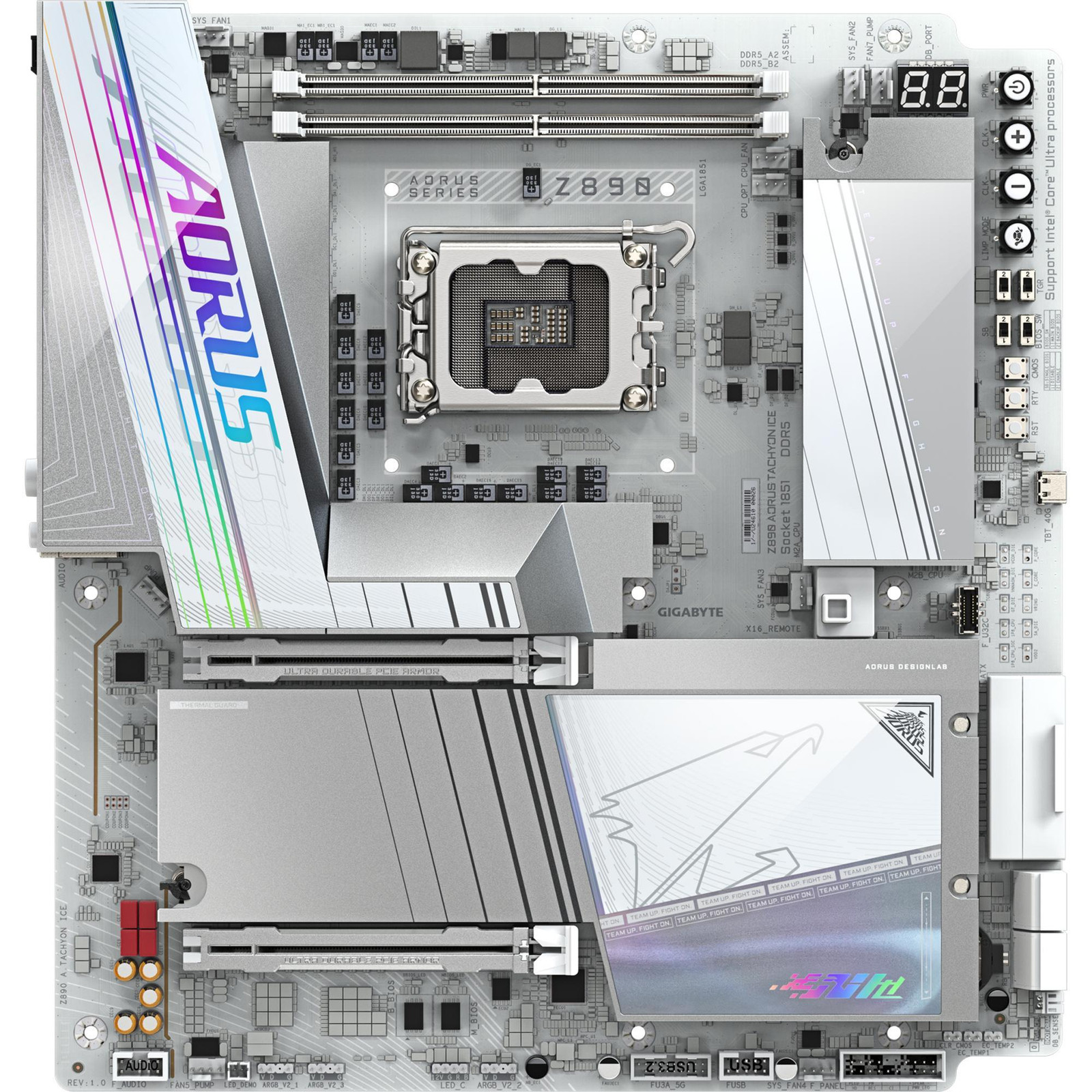 Gigabyte Z890 AORUS Tachyon ICE moederbord Z890 S1851 eATX DDR5