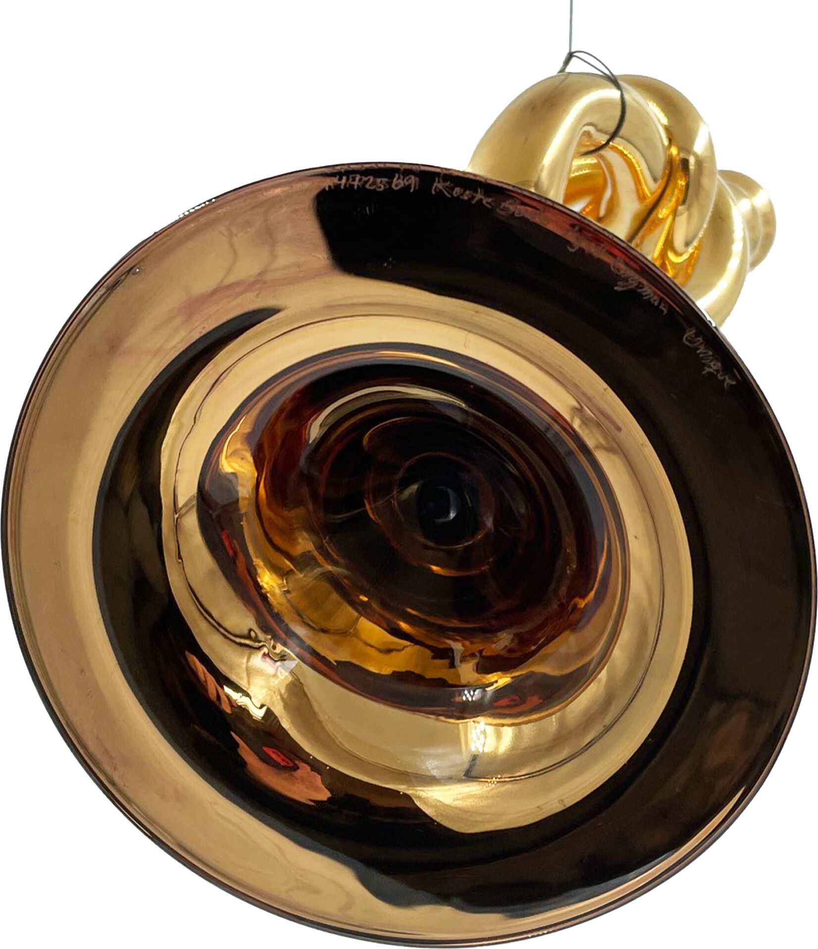 Armstrong Blues Glass Trompetknude, Unik - Kosta Boda