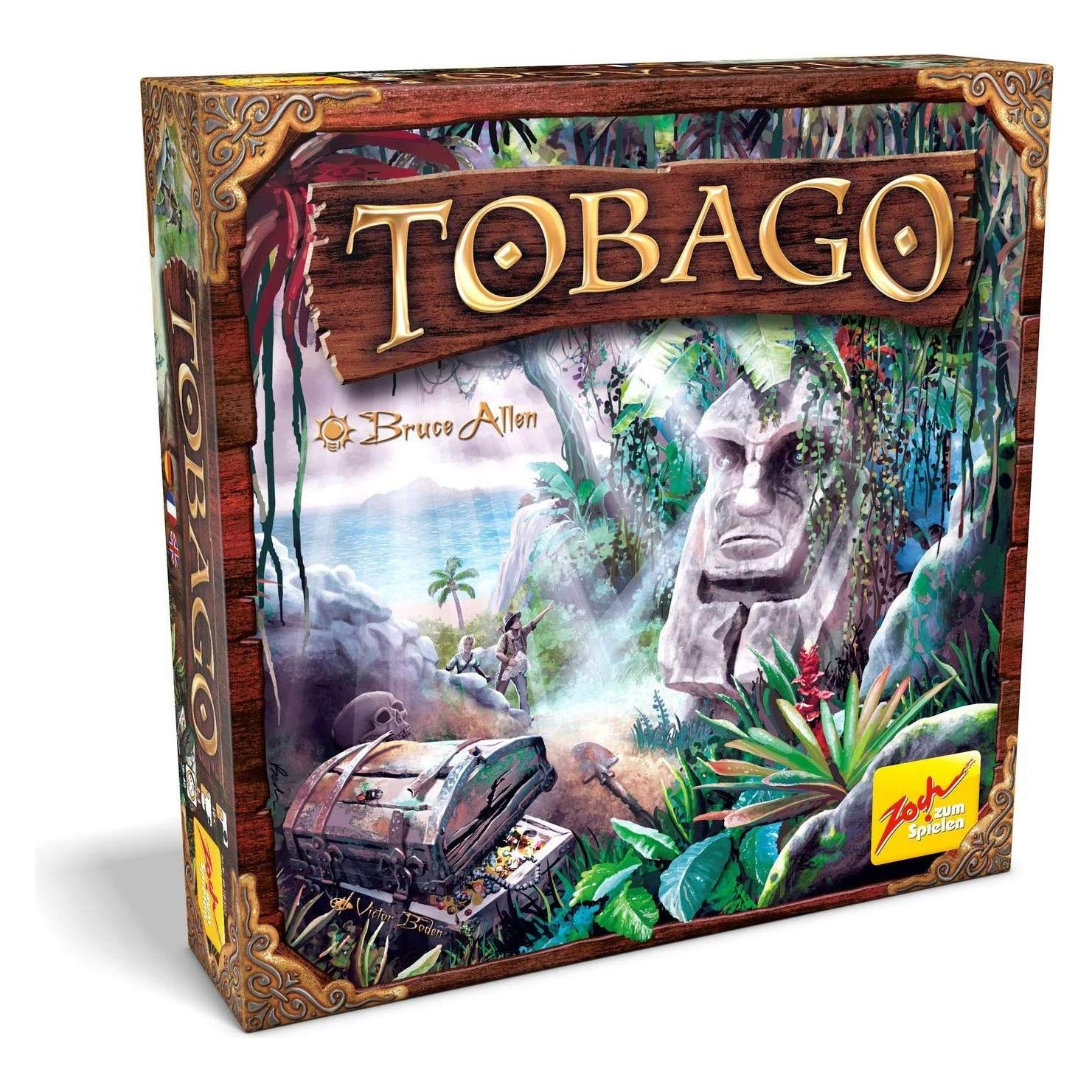 Zoch ZOC05152 - Tobago, Brettspiel, 2-4 Spieler, ab 10 Jahren (DE-Ausgabe) (Deutsch, Englisch, Französisch, 2 - 4 Spieler) (ZOC05152)