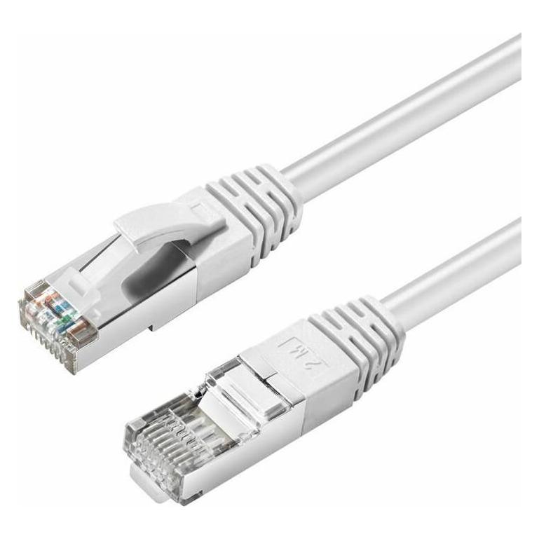 MicroConnect CAT6A S/FTP 5m White LSZH (5 m) (MC-SFTP6A05W)