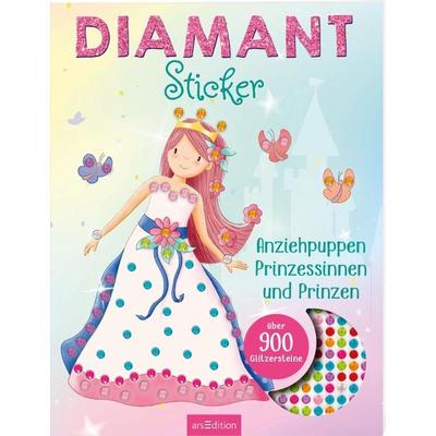 Diamantsticker Anziehpuppen – Prinzessinnen und Prinzen