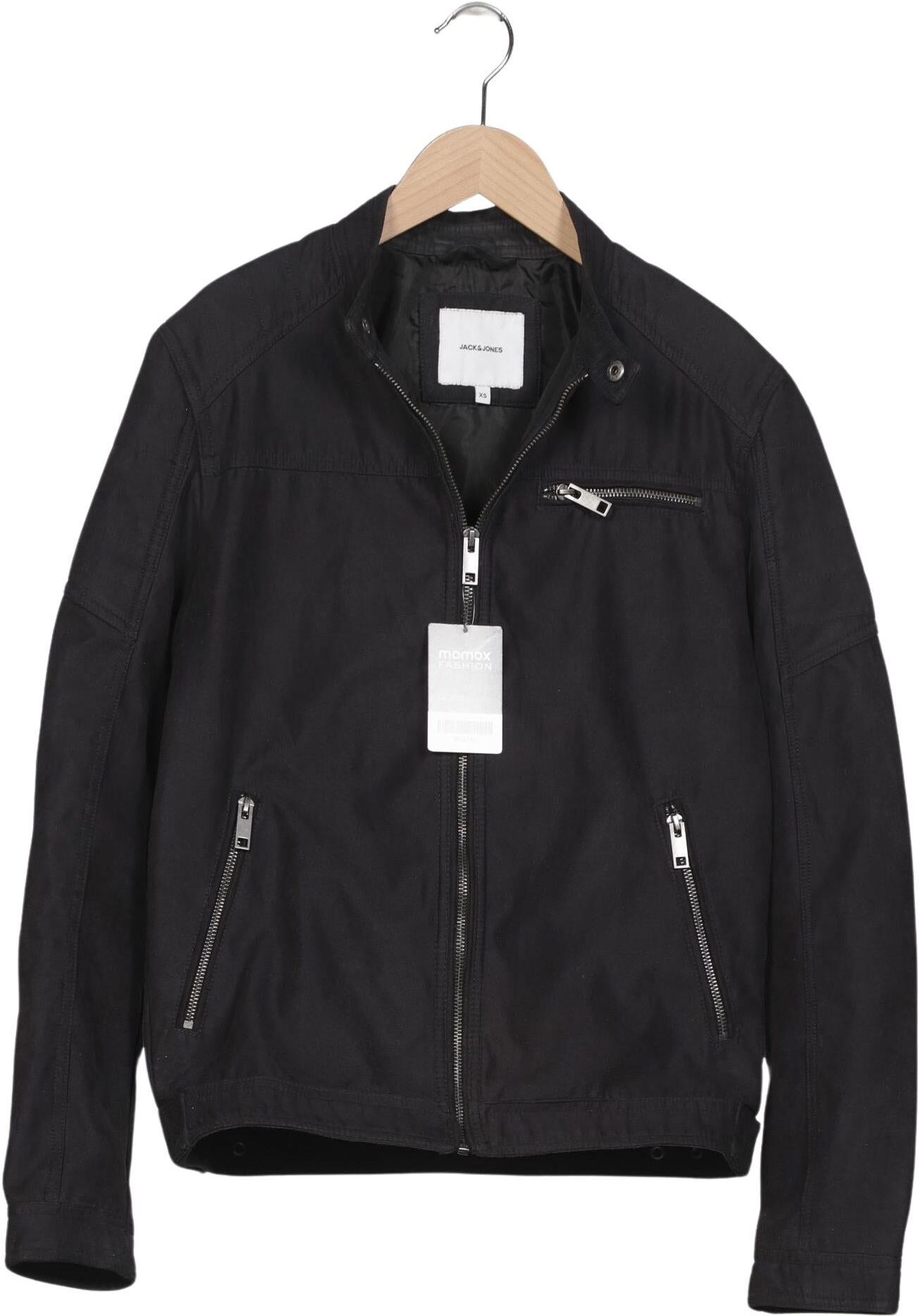 Jack & Jones Herren Jacke, Schwarz, Gr. XS, Synthetik - Second Hand