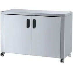 Unterstellschrank für serie p 2 türen und räder - 1250x650x770 mm - 5302AR5P Eurast
