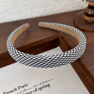 Fusion Finds Sweet Polka Dot Headband For Women Floral Fabric Hair Hoop Fashion Hair Accessory d