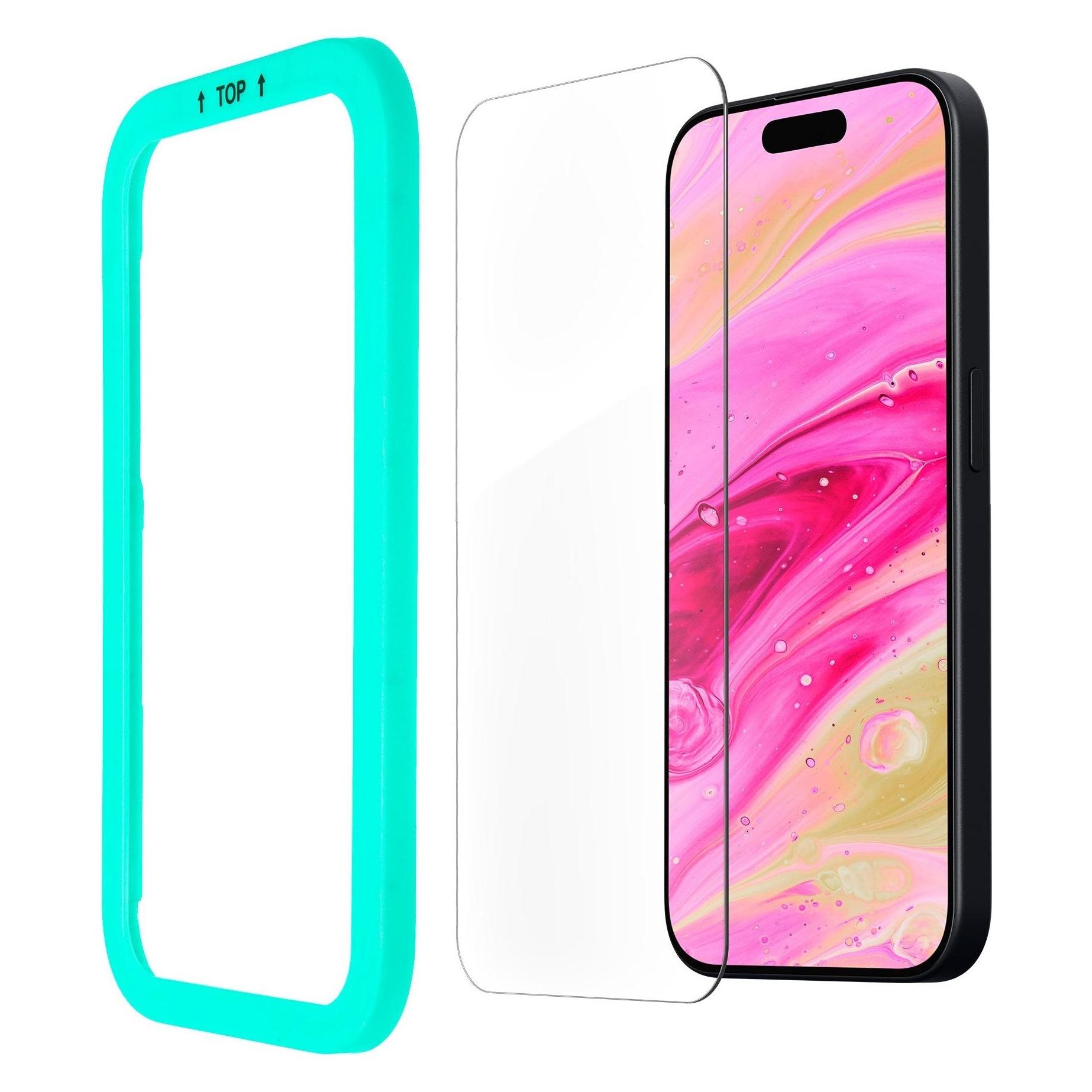 Laut PRIME GLASS Clear glass screen protector for iPhone 16 (1 Stk., Apple iPhone 16) (L_IP24A_PG)