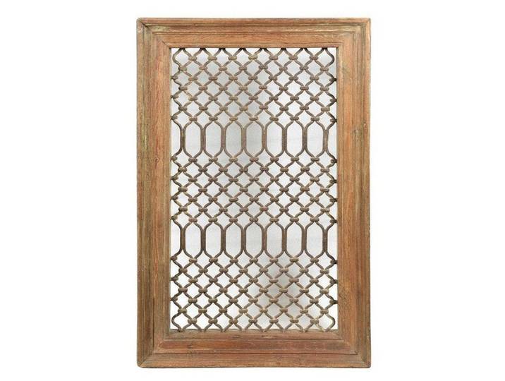 Luxury-Park-Direct Kommode Traditionelles Jali Fenster aus Teakholz .Luxury Park