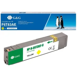 G&G Kompatibel mit HP 973X/ F6T83AE XL-Druckerpatrone Gelb