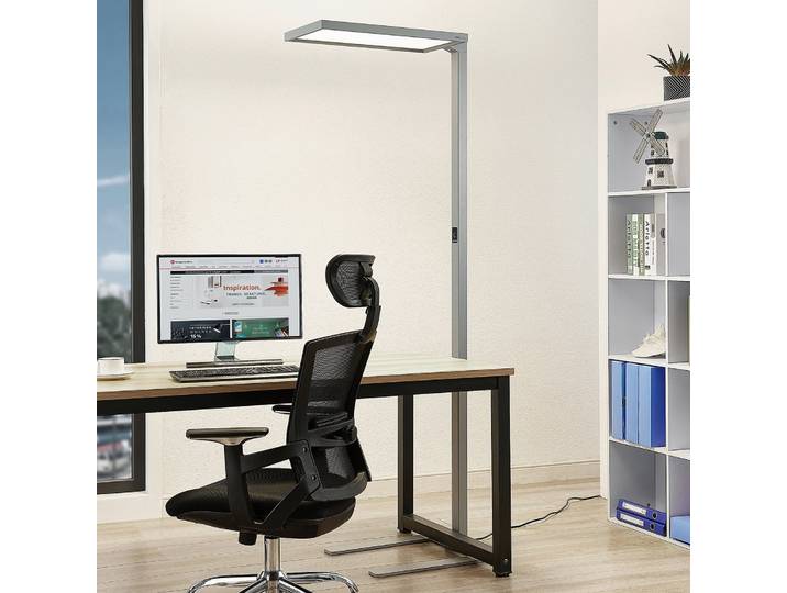Nelus Stehleuchte w/Sensor Silver - Arcchio - Arbeitszimmer / Büro - Metall