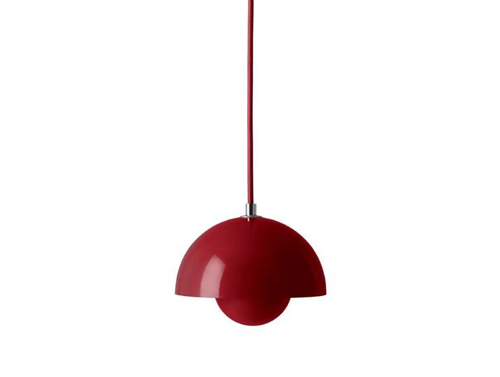 &Tradition - FlowerPot Pendelleuchte VP10, zinnoberrot