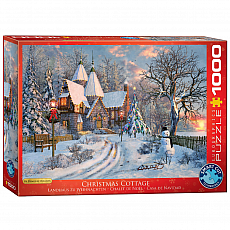 eurographics Puzzle - Landhaus zu Weinachten von Dominic Davison - 1000 Teile 300844