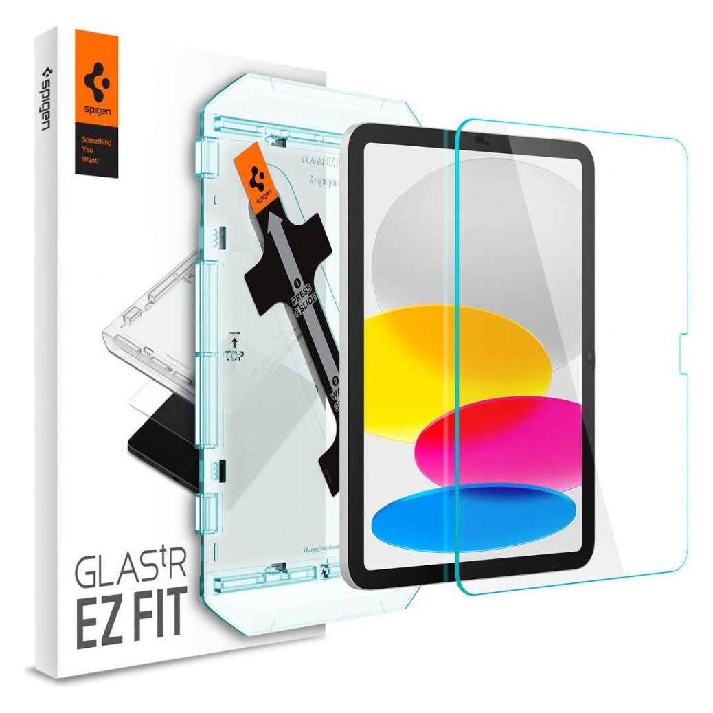 Spigen - Glas.TR EZ-FIT Pro (AGL11954) - Samsung Galaxy Tab S12 Plus - Clear (Samsung Galaxy Tab S12+) (8800337250824-AGL11954)