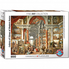 eurographics Puzzle - Galerie der Ansichten des modernen Rom - 1000 Teile 301181