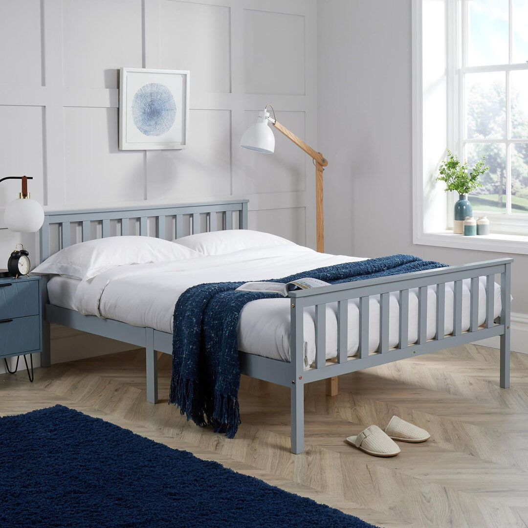 Three Posts Koelb Bed Gray Small Double (4')