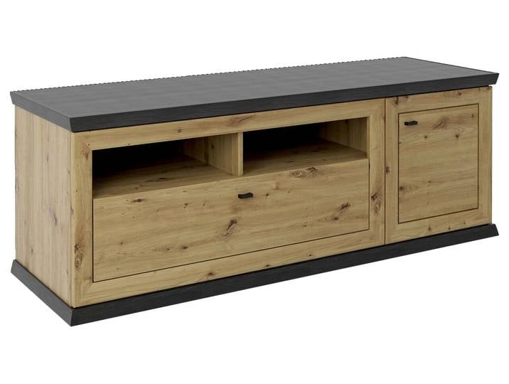 Hom´in TV-Lowboard BENTON, Eiche Artisan, Holznachbildung