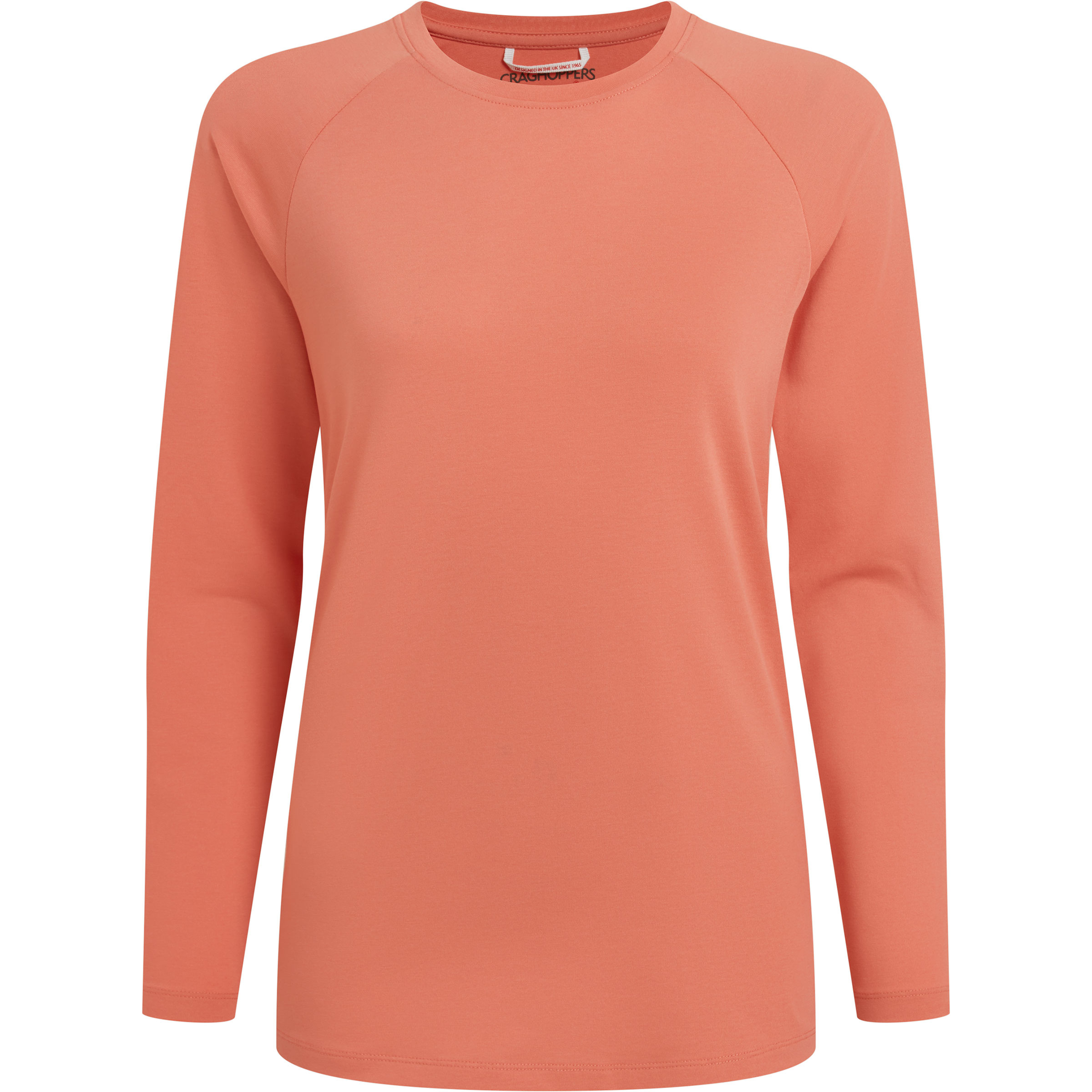 Craghoppers Nosilife Nour Damen Longsleeves orange Größe M Camping Wasserdicht