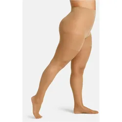 2er Pack camano Curvy Strumpfhosen 20 DEN Damen 0109 - make up 44/46