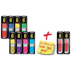 Post-it Haftmarker Index Mini, 11,9 x 43,2 mm, 8-farbig