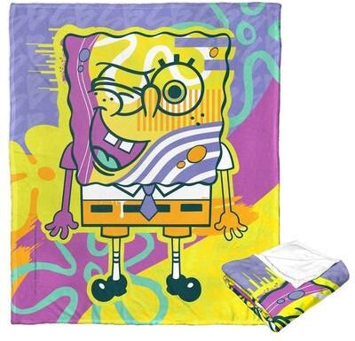 Northwest Nickelodeon Spongebob Squarepants Silk Touch Throw Blanket