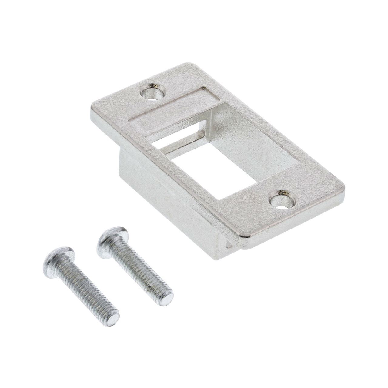 InLine Keystone SNAP-In Modulhalter, 1-fach, Metall, für flache Oberflächen