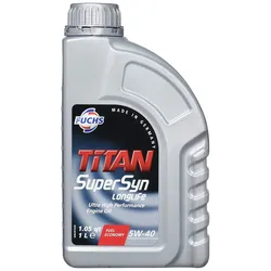 5W-40 Fuchs TITAN SuperSyn Longlife Motoröl 1 Liter