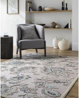 Livabliss Big Sur Nautical & Coastal Floral & Botanical Outdoor Area Rug