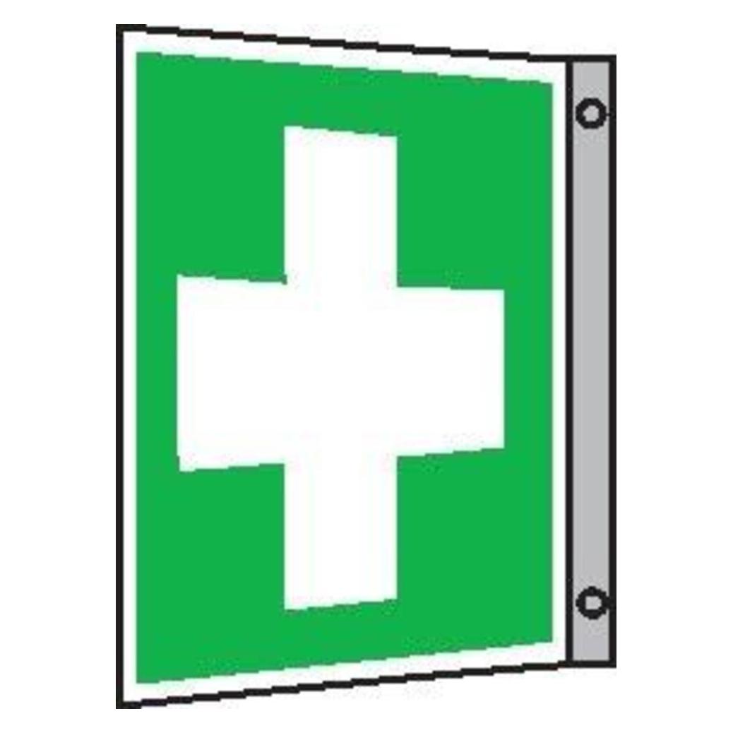 SafetyMarking ErsteHilfeSchild Winkel Erste Hilfe 35x (15.9203)