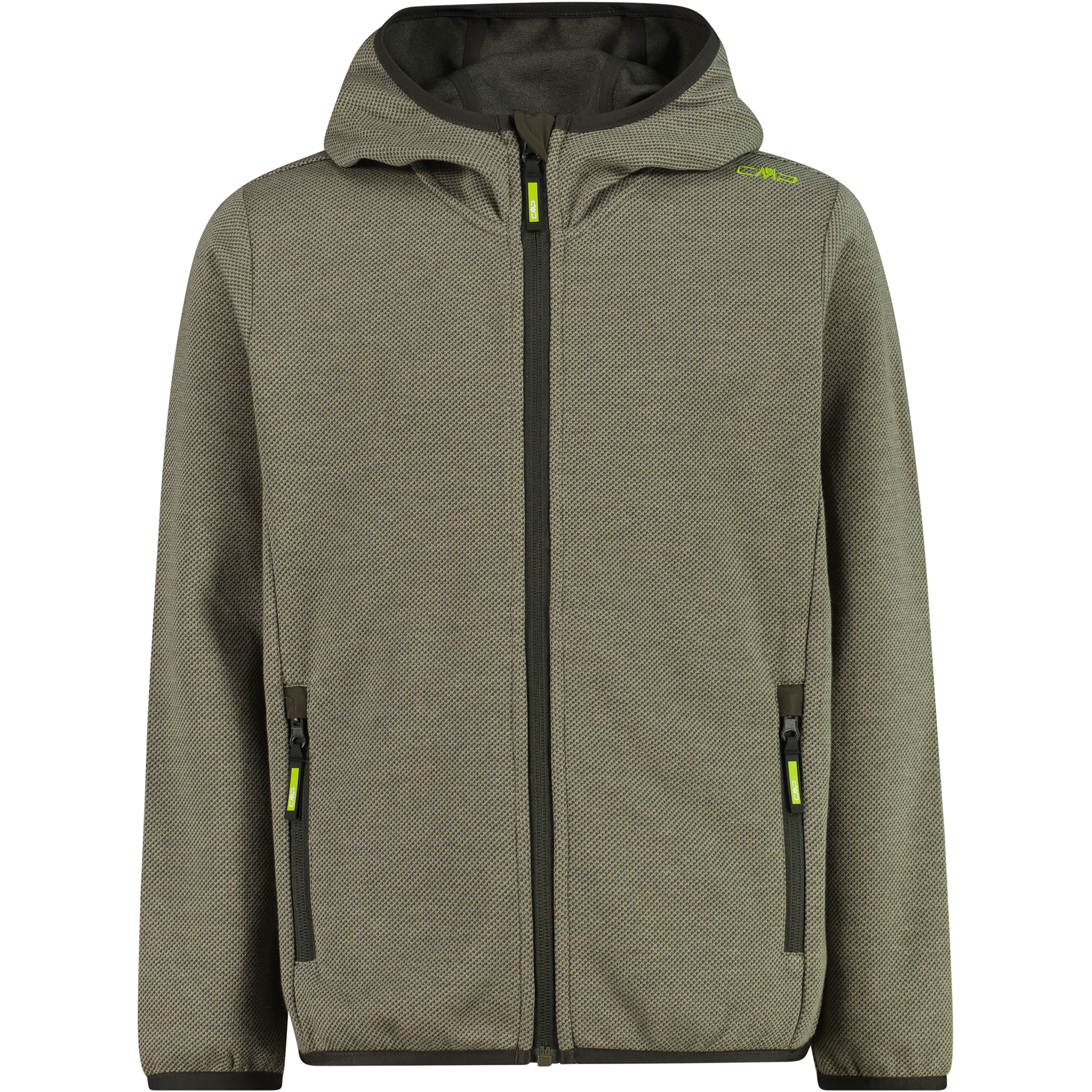 CMP Kinder Fleecejacke oliv Größe 98 Trekking Atmungsaktiv